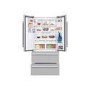 Refurbished Beko GNE60520DX Freestanding 539 Litre 70/30 Fridge Freezer Stainless Steel