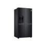 Refurbished LG GSL761MCXV Freestanding 601 Litre 70/30 American Fridge Freezer Black