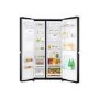 Refurbished LG GSL761MCXV Freestanding 601 Litre 70/30 American Fridge Freezer Black