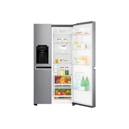 Refurbished LG GSL761PZXV Freestanding 625 Litre 70/30 Frost Free American Fridge Freezer