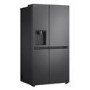 Refurbished LG NatureFRESH 638 Litre Side-by-Side American Fridge Freezer - Matte Black