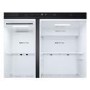 Refurbished LG NatureFRESH 638 Litre Side-by-Side American Fridge Freezer - Matte Black
