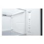 Refurbished LG NatureFRESH 635 Litre Side-by-Side American Fridge Freezer - Shiny Steel