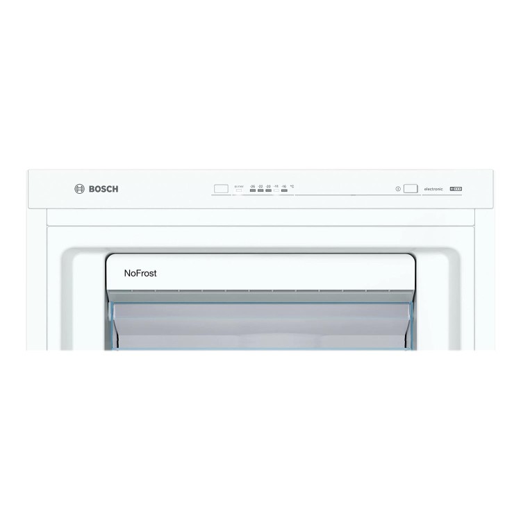 Refurbished Bosch Serie 4 GSN29VWEVG Freestanding 200 Litre Frost Free Freezer