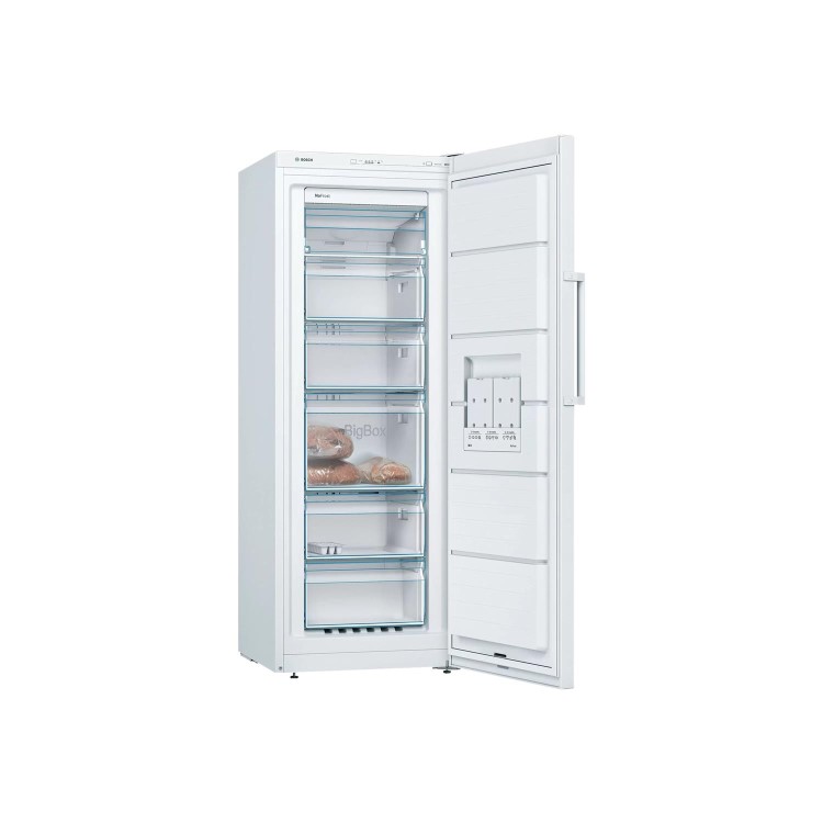 Refurbished Bosch Serie 4 GSN29VWEVG Freestanding 200 Litre Frost Free Freezer