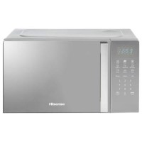 Refurbished Hisense H20MOMSS4HGUK 20L 700W Freestanding Combination Microwave Oven & Grill Silver