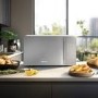 Refurbished Hisense H20MOMSS4HGUK 20L 700W Freestanding Combination Microwave Oven & Grill Silver