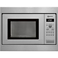 GRADE A2 - Neff H53W50N3GB 800W 17L Built-in Standard Microwave For A 50cm Wide Cabinet Stainless Steel