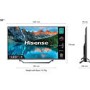 Refurbished Hisense 55" 4K Ultra HD with HDR10+ QLED Freeview Play Smart TV