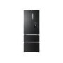 Refurbished Haier HB16WSNAA Freestanding 444 Litre 70/30 Frost Free American Fridge Freezer Black