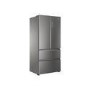 Refurbished Haier HB18FGSAAA Freestanding 539 Litre 70/30 Frost Free American Fridge Freezer Stainless Steel