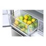 Refurbished Haier HB18FGSAAA Freestanding 539 Litre 70/30 Frost Free American Fridge Freezer Stainless Steel