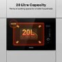 Hisense Built-In 800W Microwave - Black