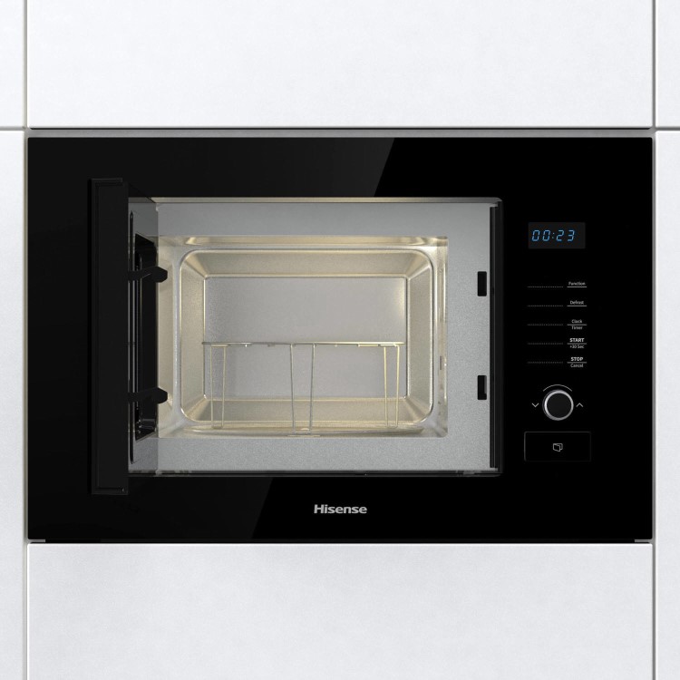 Hisense Built-In 800W Microwave - Black