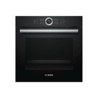 Refurbished Bosch Serie 8 HBG634BB1B 60cm Single Built In Electric Oven