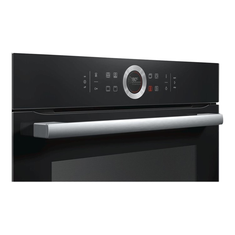 Refurbished Bosch Serie 8 HBG634BB1B 60cm Single Built In Electric Oven