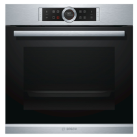 Refurbished Bosch Serie 8 HBG674BS1B Built In Electric Single Oven