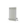 GRADE A2 - Reggio Smoked Stone Horizontal Double Column Traditional Radiator 600x425mm 1416 BTU - Cast Iron Style