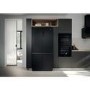 Refurbished Haier Series 3 250 Litre Side-by-Side American Fridge Freezer - Black