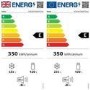 Refurbished Haier Series 3 250 Litre Side-by-Side American Fridge Freezer - Black