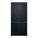 A2/HCR39F19ENPT Refurbished Haier Series 3 250 Litre Side-by-Side American Fridge Freezer - Black