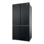 Refurbished Haier Series 3 250 Litre Side-by-Side American Fridge Freezer - Black