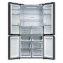 Refurbished Haier Series 3 250 Litre Side-by-Side American Fridge Freezer - Black