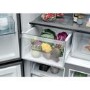 Refurbished Haier Series 3 250 Litre Side-by-Side American Fridge Freezer - Black