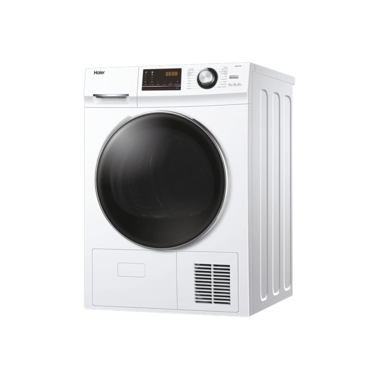 Refurbished Haier HD80-A636 Freestanding Heat Pump 8KG Tumble Dryer