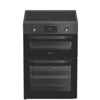GRADE A2 - Hotpoint 60cm Electric Induction Cooker - Anthracite