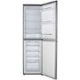 Refurbished Hoover HFF195XK Freestanding 281 Litre 50/50 Frost Free Fridge Freezer - Stainless Steel