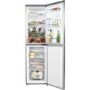 Refurbished Hoover HFF195XK Freestanding 281 Litre 50/50 Frost Free Fridge Freezer - Stainless Steel