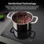 GRADE A2 - Hisense 60cm 4 Zone Induction Hob with Area Flex