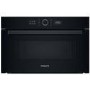 Refurbished Hotpoint Class 4 HMD44MBUK Built In Microwave and Grill - Black