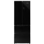 Refurbished Hoover HMN7182IXK Freestanding 404 Litre 60/40 Frost Free Fridge Freezer Black