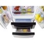 Refurbished Hoover HMN7182IXK Freestanding 404 Litre 60/40 Frost Free Fridge Freezer Black