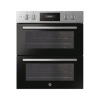 Refurbsihed Hoover 72cm HO7DC3B308IN Electric Built-under Double Oven - Stainless Steel & Black