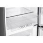 Hoover 259 Litre 60/40 Freestanding Fridge Freezer - Silver