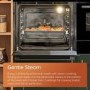 Refurbished Hotpoint Class 4 ActiveMultiflow HOI4S8PM0BUK Electric Single Fan Oven with Air Fry and DualClean - Black