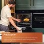 Refurbished Hotpoint Class 4 ActiveMultiflow HOI4S8PM0BUK Electric Single Fan Oven with Air Fry and DualClean - Black