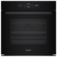 Refurbished Hotpoint Class 4 ActiveMultiflow HOI4S8PM0BUK Electric Single Fan Oven with Air Fry and DualClean - Black