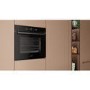 Refurbished Hotpoint Class 4 ActiveMultiflow HOI4S8PM0BUK Electric Single Fan Oven with Air Fry and DualClean - Black
