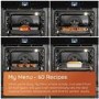 Refurbished Hotpoint Class 6 ActiveMultiflow HOI68PT1SBUK Electric Single Fan Oven with Air Fry and DualClean- Black