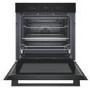 Refurbished Hotpoint Class 6 ActiveMultiflow HOI68PT1SBUK Electric Single Fan Oven with Air Fry and DualClean- Black