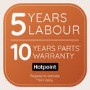 GRADE A2 - Hotpoint FabricCare 10kg 1400rpm Washing Machine - Graphite