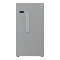 Refurbished Hotpoint HPG2 6592 XP4UK Dual No Frost American Fridge Freezer with EvenFlow - Stainless Steel