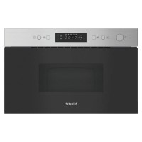 Refurbished Hotpoint Class 3 HPM K12C XUK Built In Microwave and Grill - Stainless Steel