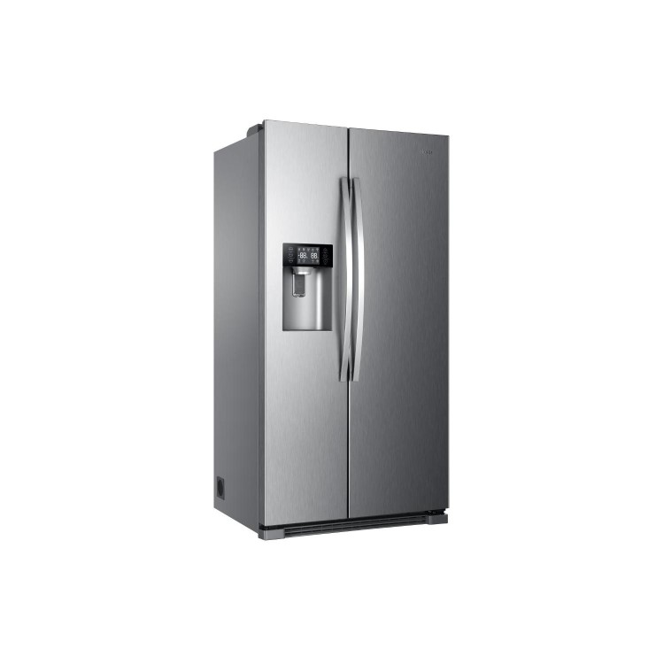 Refurbished Haier HRF630IM7 Freestanding 555 Litre 65/35 American Fridge Freezer Stainless Steel