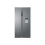 Refurbished Haier HSR3918EWPG Freestanding 521 Litre American Fridge Freezer