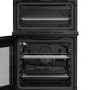 Refurbished GRADE A2 - Refurbished Hotpoint 50cm Electric Cooker - Black